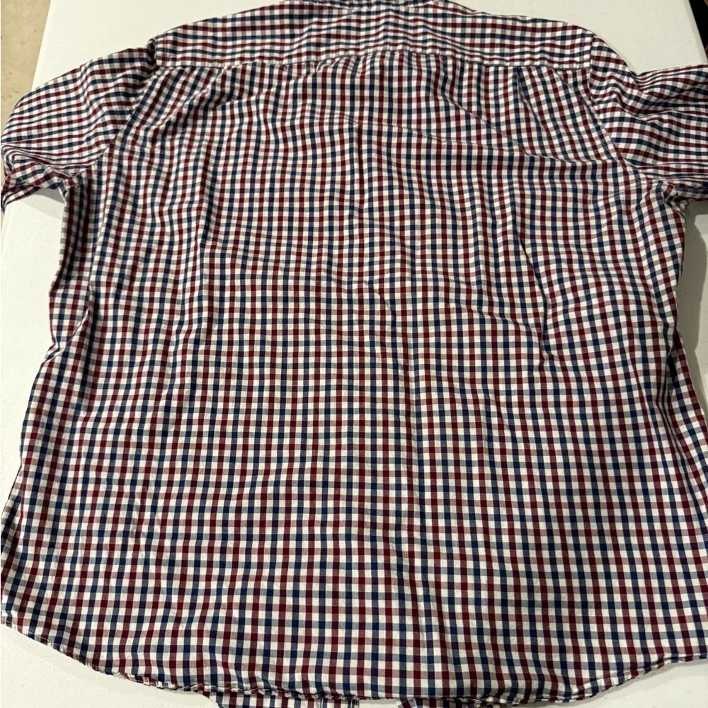 J. Crew‎ Men's Plaid Shirt - Red, Blue, White